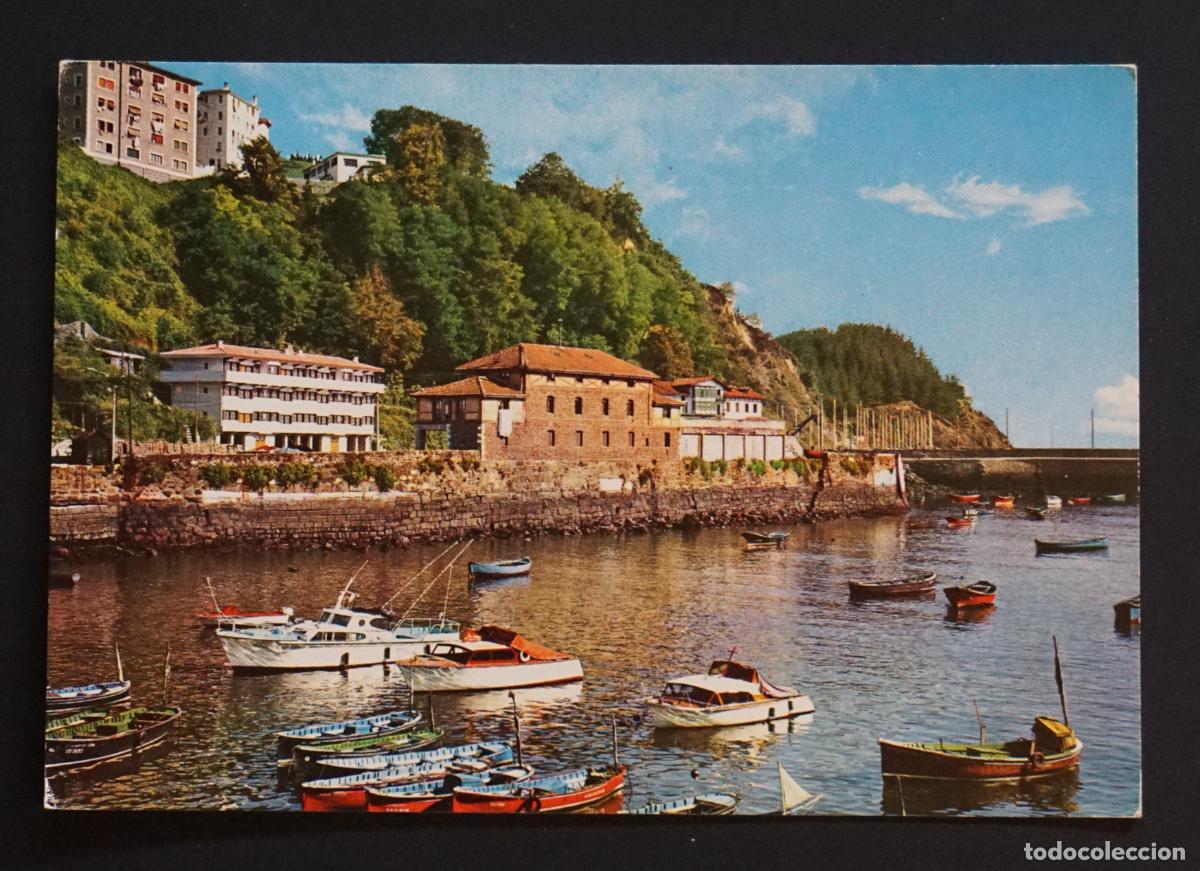 Postales: Motrico (Guip&uacute;zcoa), vista parcial. Postal sin circular editada el a&ntilde;o 1967