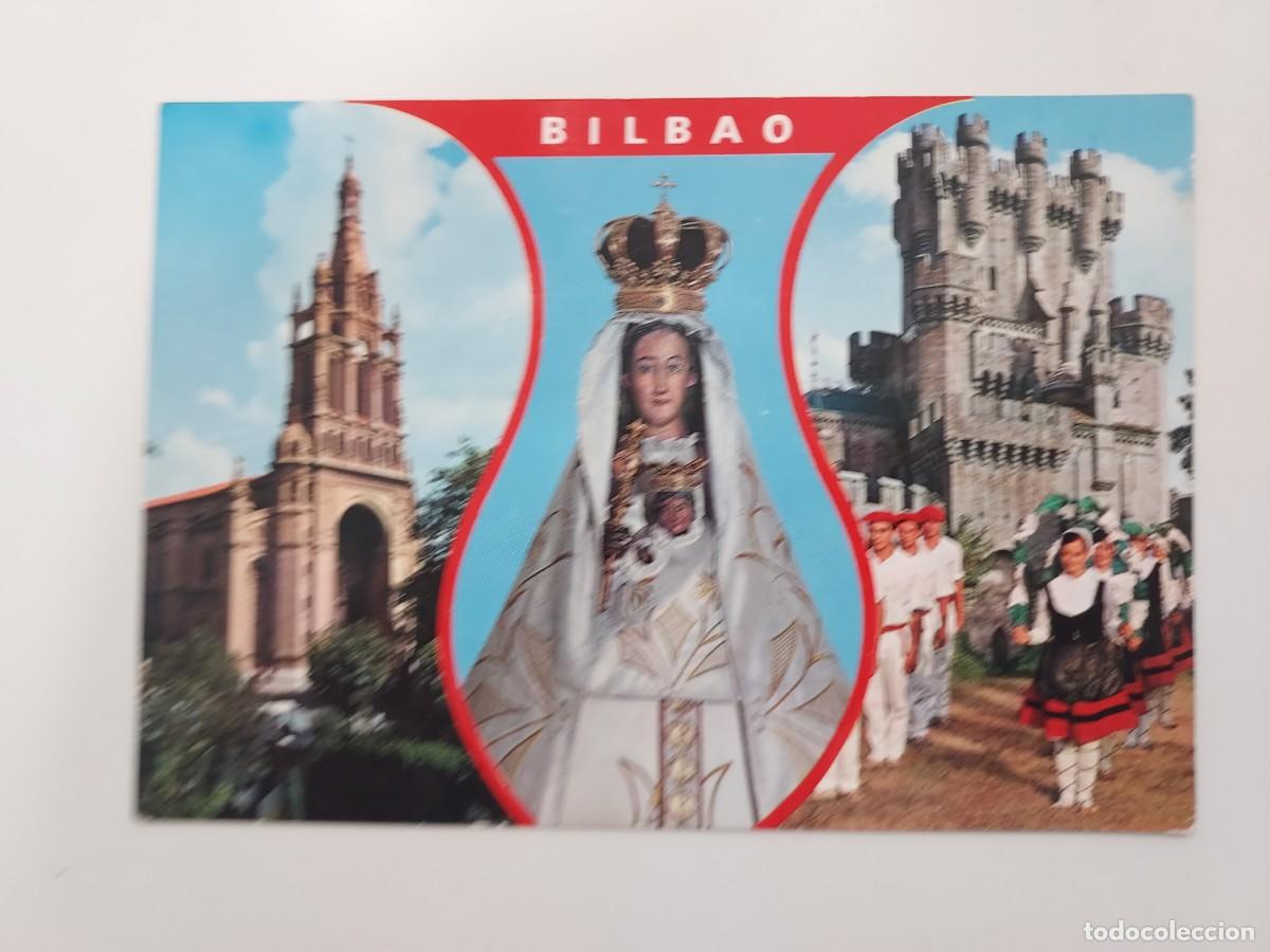 Postales: POSTAL BILBAO NUESTRA SE&Ntilde;ORA DE BEGO&Ntilde;A. 1970. ESCRITA