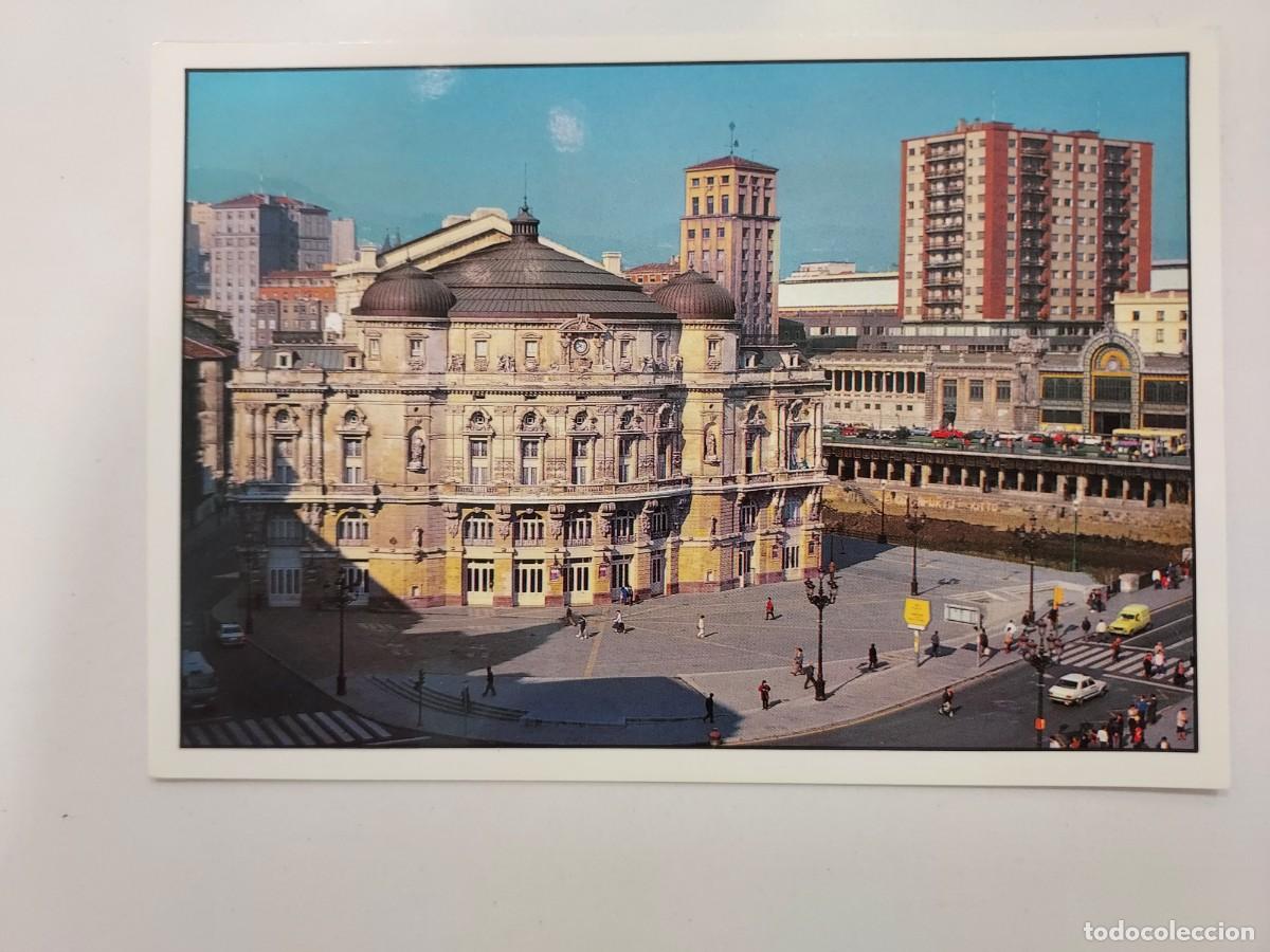 Postales: POSTAL BILBAO TEATRO ARRIAGA. SIN CIRCULAR. SAN CAYETANO