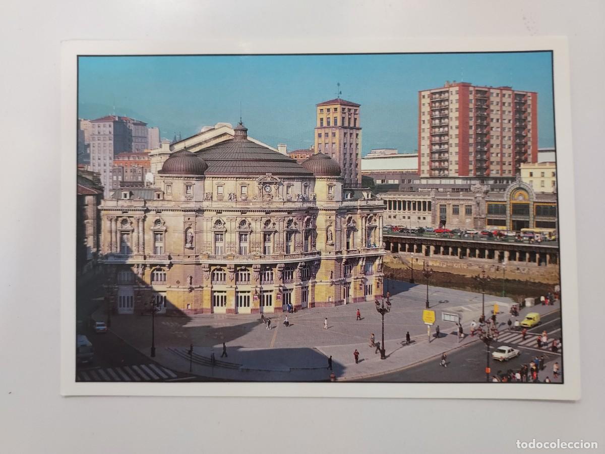 Postales: POSTAL BILBAO TEATRO ARRIAGA. SIN CIRCULAR. SAN CAYETANO