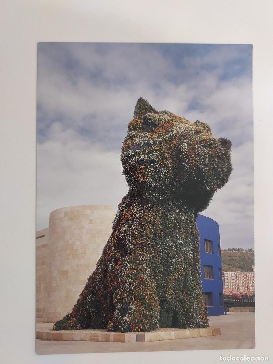 Postales: POSTAL BILBAO MUSEO GUGGENHEIM JEFF KOONS PUPPY. SIN CIRCULAR