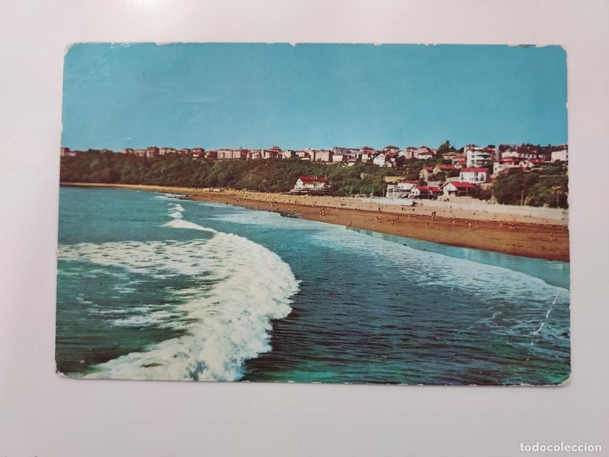 Postales: POSTAL GUECHO PLAYA DE EREAGA. A&Ntilde;OS 1950 1960. VIZCAYA. GETXO