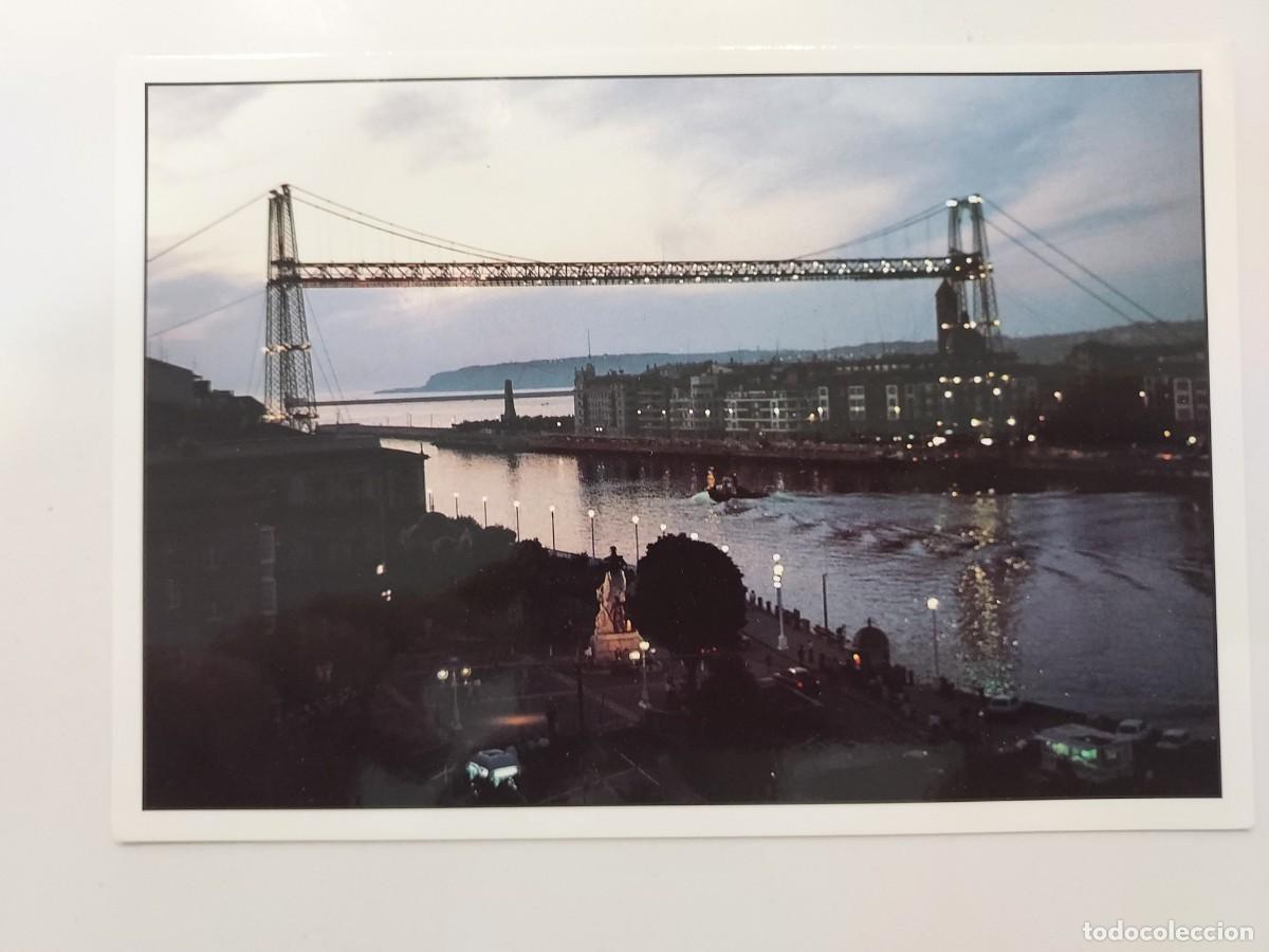Postales: POSTAL (PORTUGALETE) PUENTE DE BIZKAIA. SIN CIRCULAR. VIZCAYA