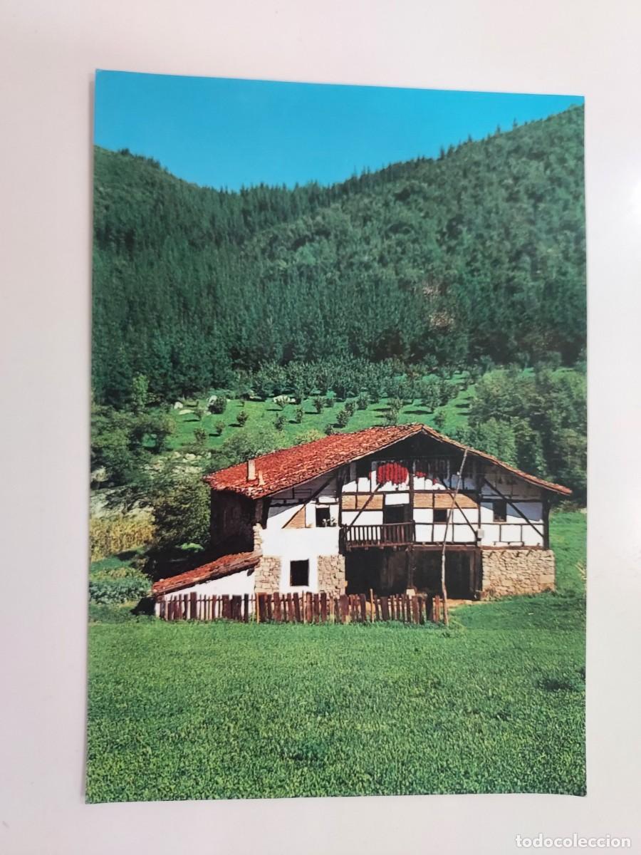 Postales: POSTAL EUSKAI BASERRI CASERIO TIPICO VASCO. 1978. ESCRITA. VIZCAYA (BILBAO) ETNOGRAFIA