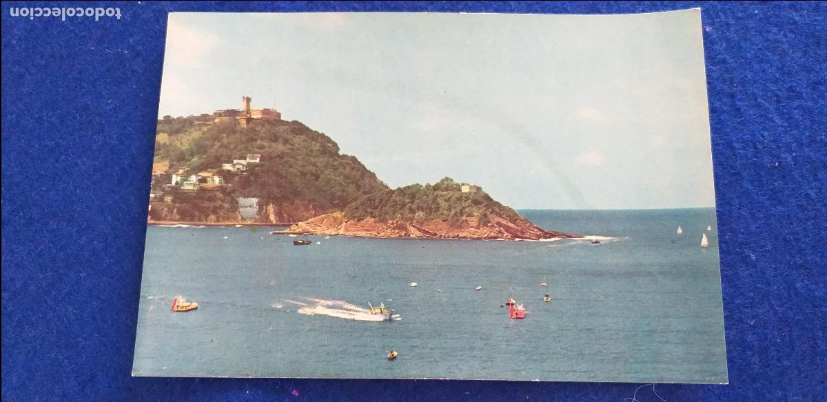 Postales: POSTAL DE SAN SEBASTIAN. # 18. ISLA DE SANTA CLARA