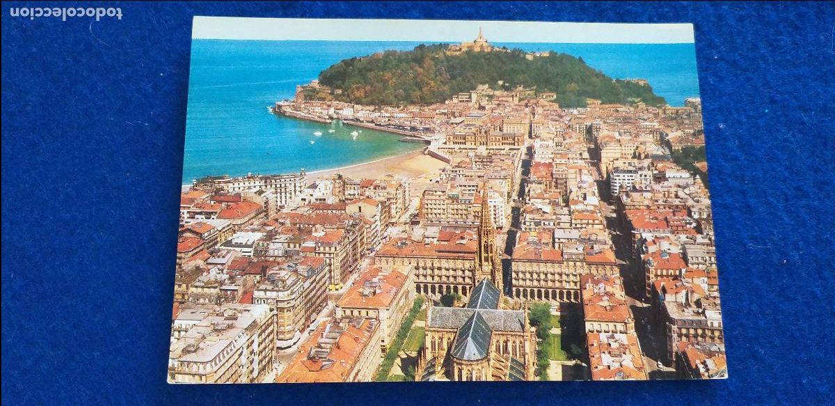 Postales: POSTAL DE SAN SEBASTIAN. N&ordm; 135. VISTA A&Eacute;REA.