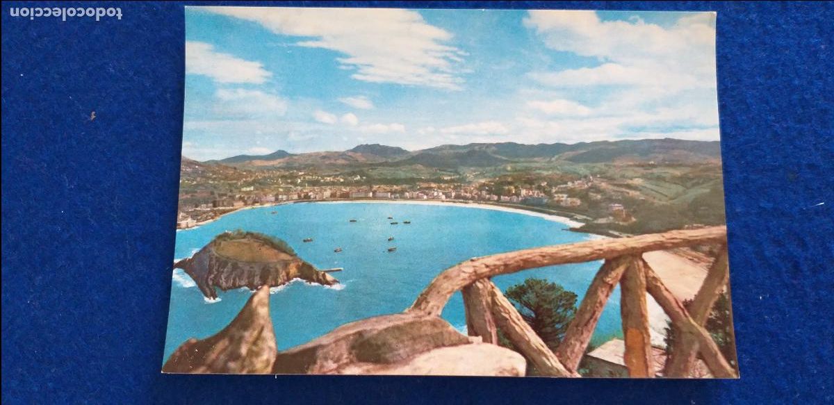 Postales: POSTAL ANTIGUA. SAN SEBASTIAN. ISLA DE SANTA CLARA. # 5 G. SIN CIRCULAR