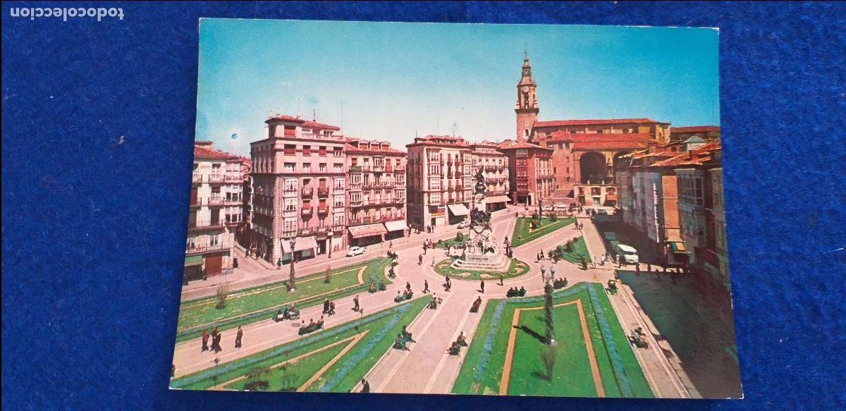 Postales: Postal de Vitoria - Gasteiz. Plaza Virgen Blanca. Ed. Payer. N&ordm; 116.