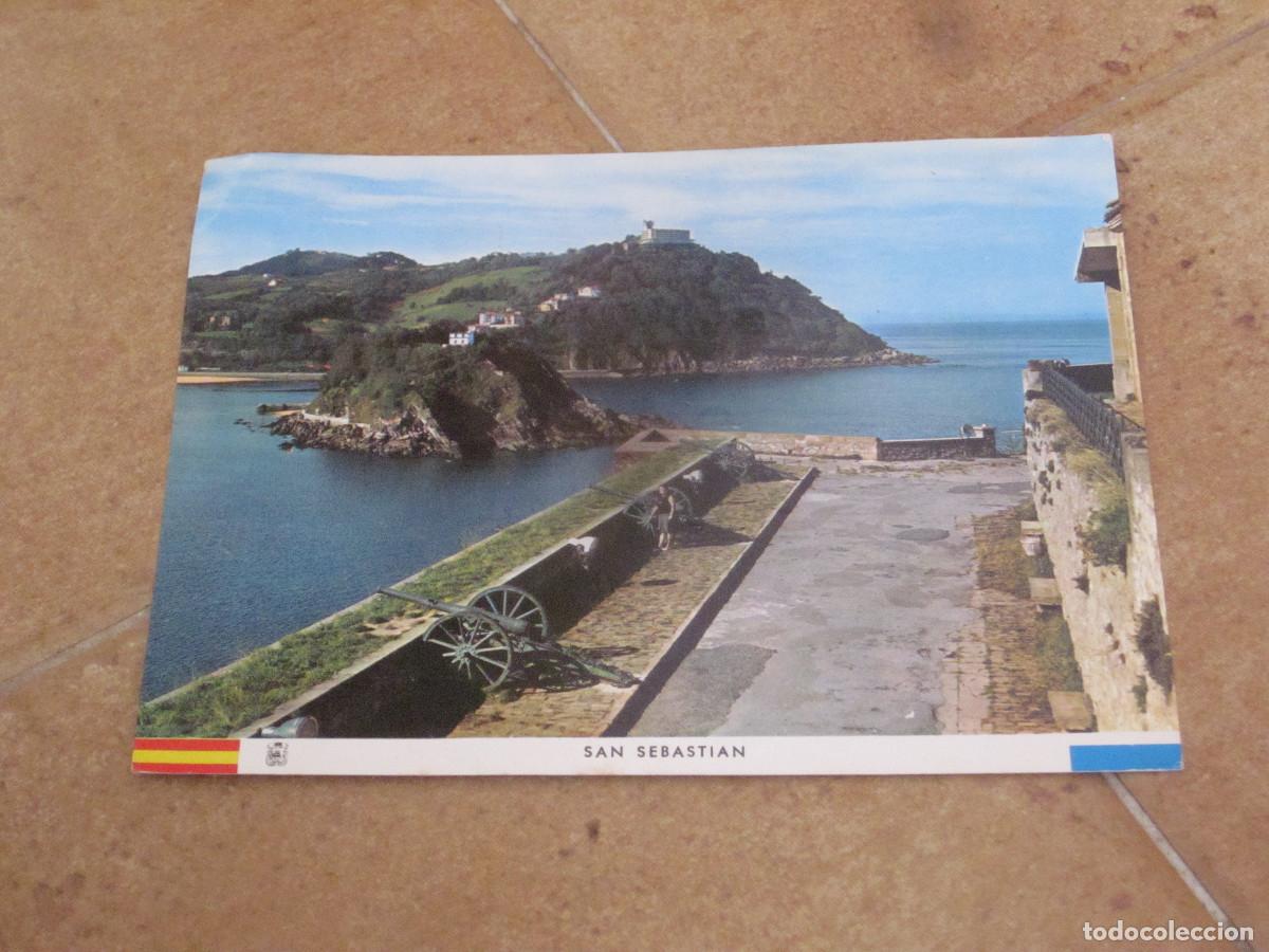 Postales: POWTAL ESCRITA - SAN SEBASTIAN VISTA DESDE EL MONTE URGULL - 1969