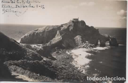Postales: VIZCAYA BAQUIO ESCRITA SAN JUAN DE GAZTELUGATXE