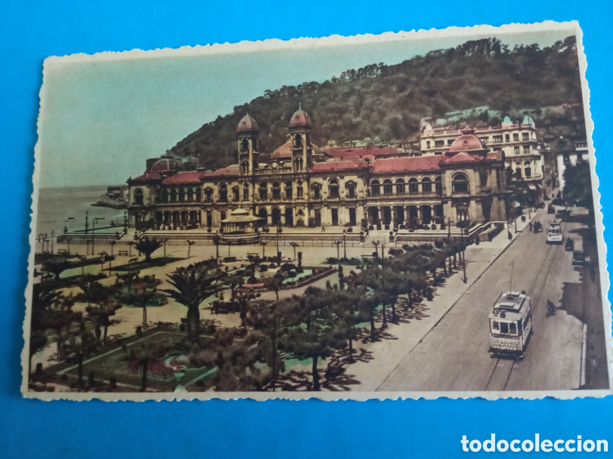 Postales: Antigua postal fotogr&aacute;fica, San Sebasti&aacute;n, Gran Casino