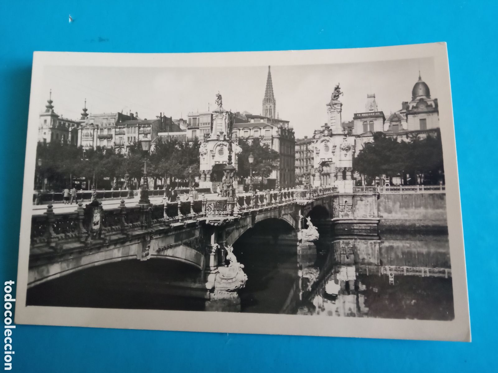 Postales: Antigua postal fotogr&aacute;fica, San Sebasti&aacute;n, Puente de Maria Cristina