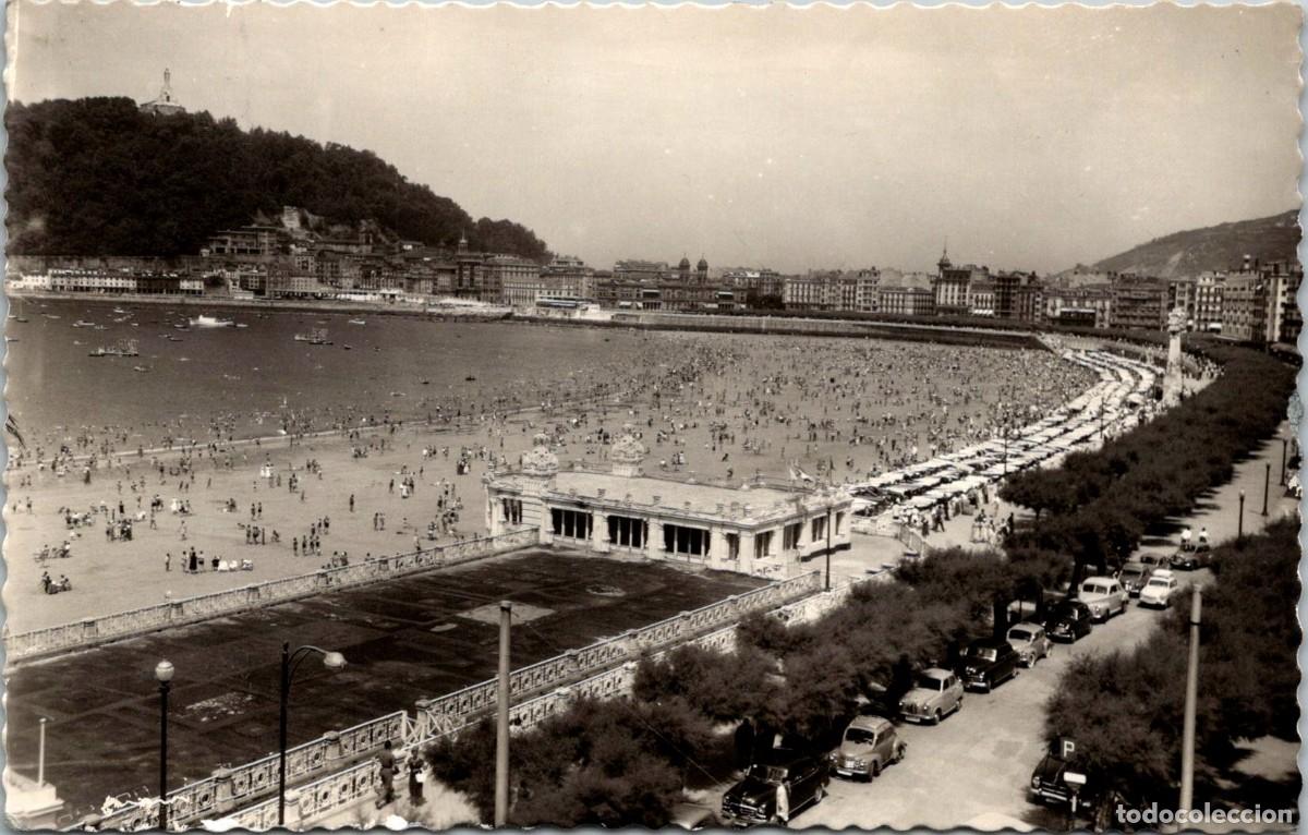 Postales: San Sebasti&aacute;n - Playa de la Concha - Darvi 27 - 140x89mm
