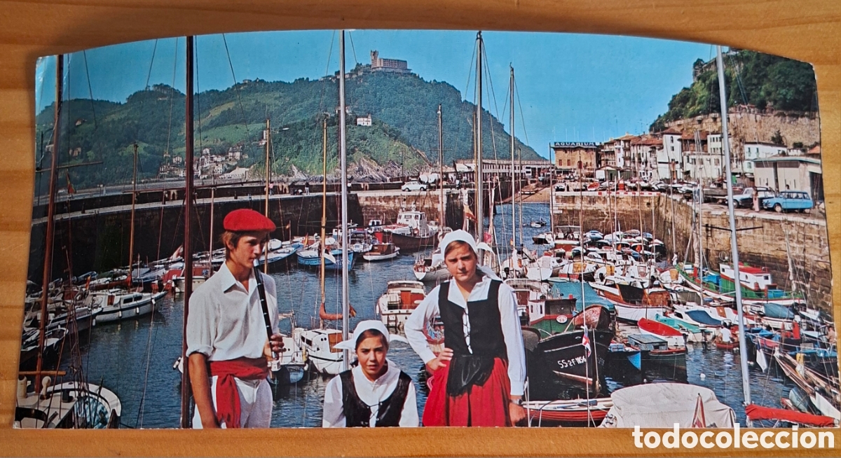 Postais: Postal panor&aacute;mica San Sebasti&aacute;n Donostia 1970