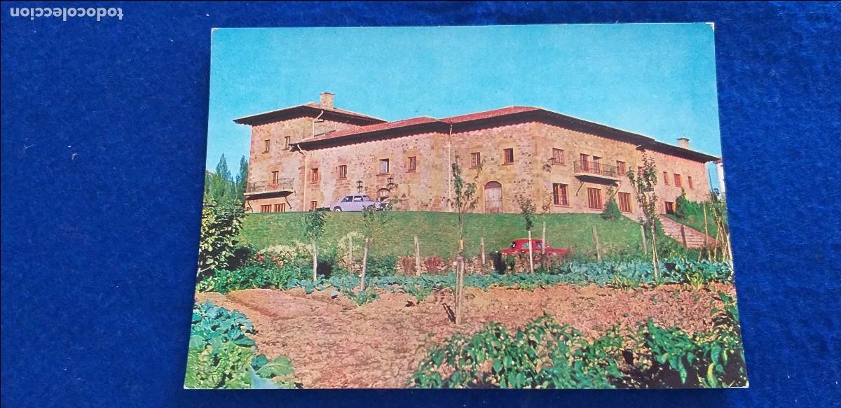 Postales: TARJETA POSTAL MUSQUES VIZCAYA HOSTAL DE MU&Ntilde;ATONES N&ordm; 153. OYARZABAL. A&Ntilde;O 1966