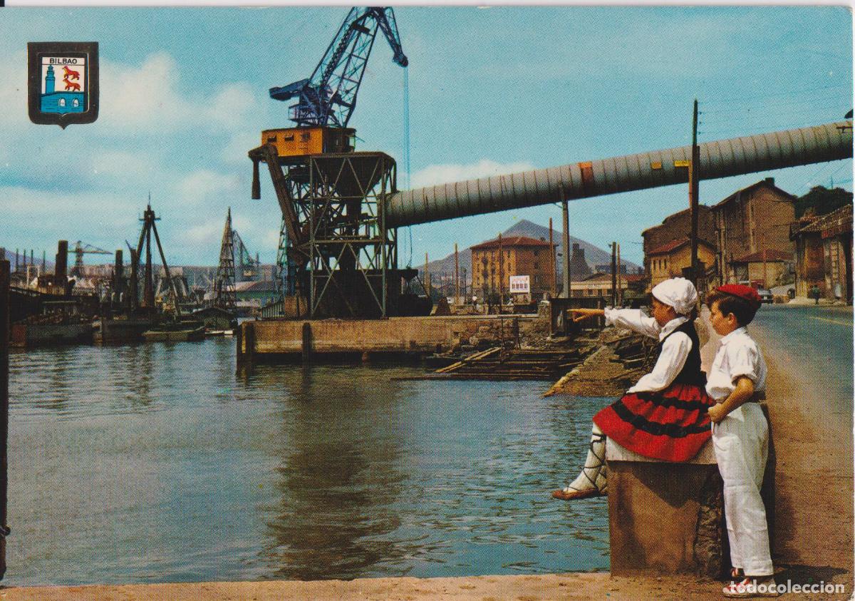 Postales: BILBAO, AXPE - ESCUDO DE ORO N&ordm;21 - ESCRITA 1967