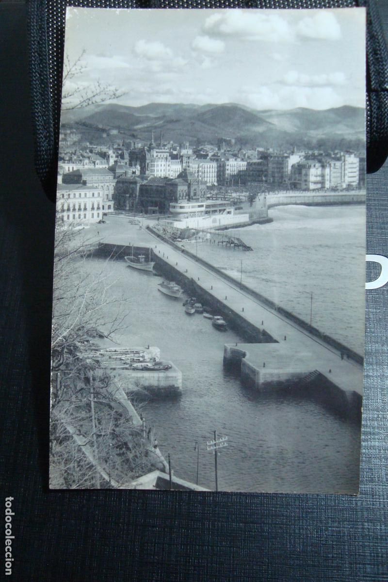 Postales: ANTIGUA POSTAL FOTOGRAFICA VISTA DE SAN SEBASTIAN.