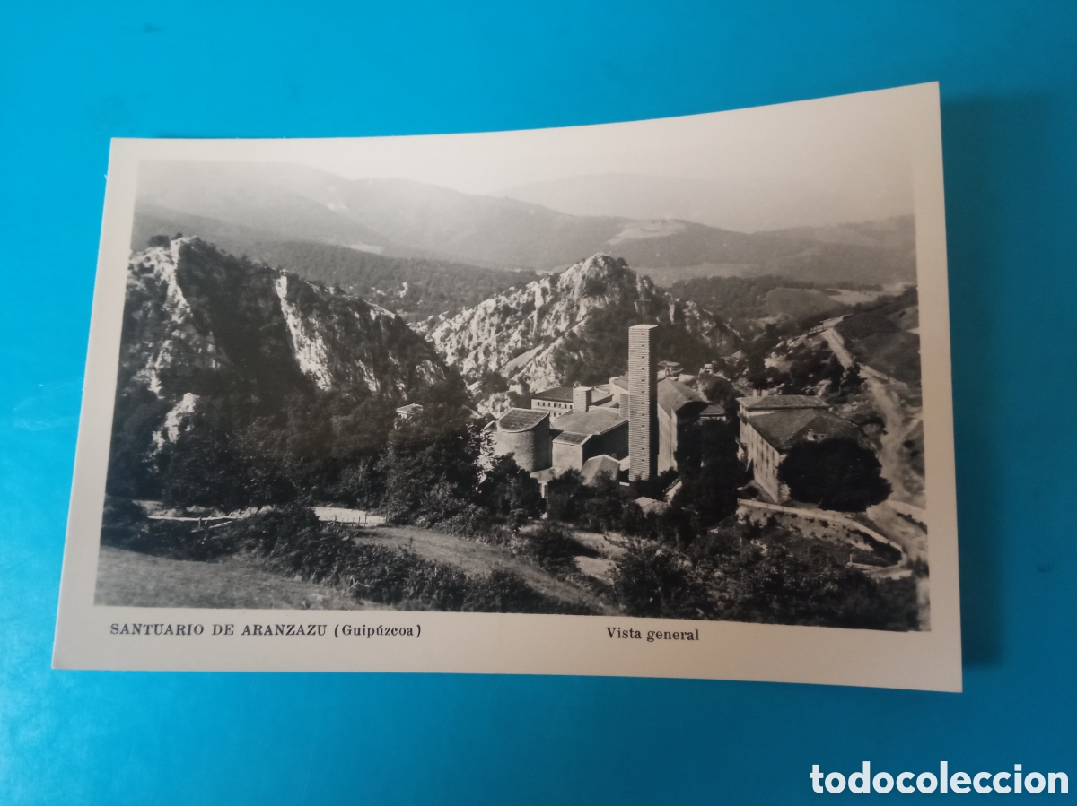 Cartoline: Antigua postal fotogr&aacute;fica, Santuario de Aranzazu,