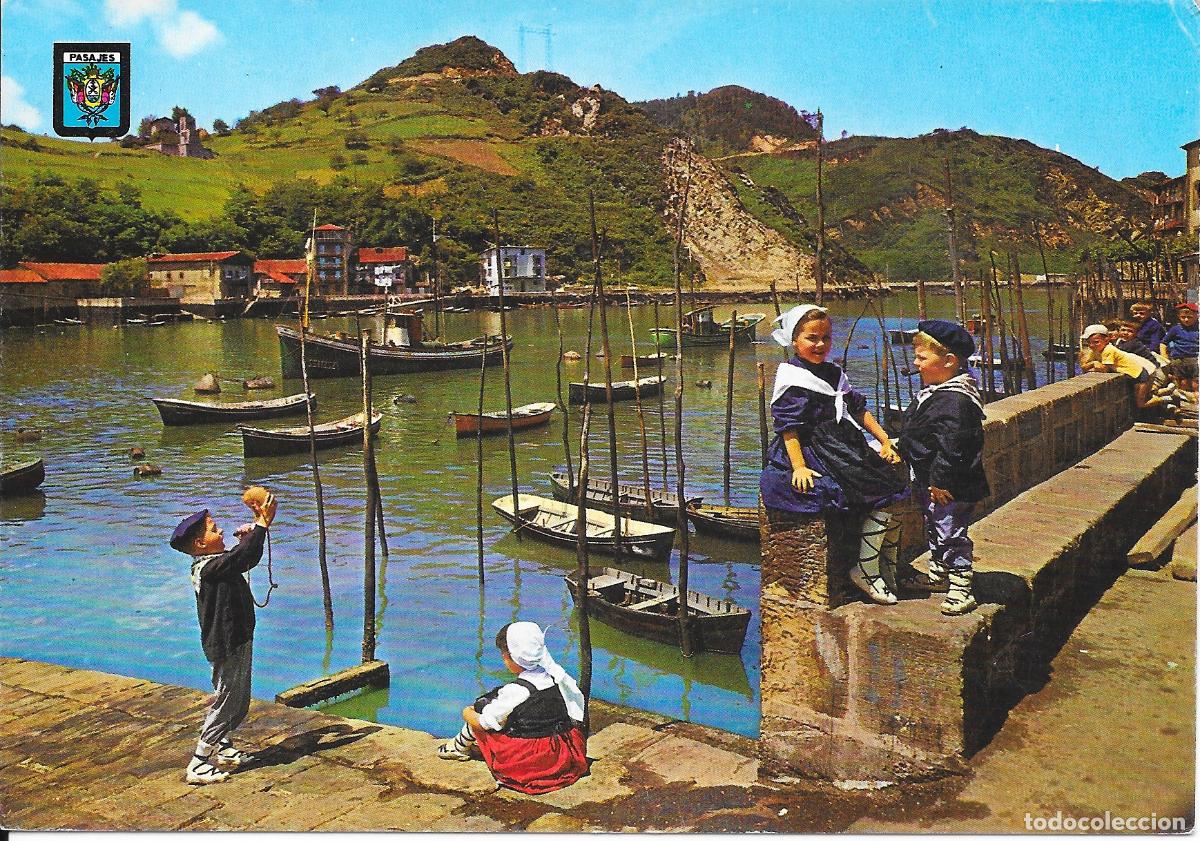 Postais: [POSTAL] Puerto. Pasajes. Guip&uacute;zcoa (circulada)