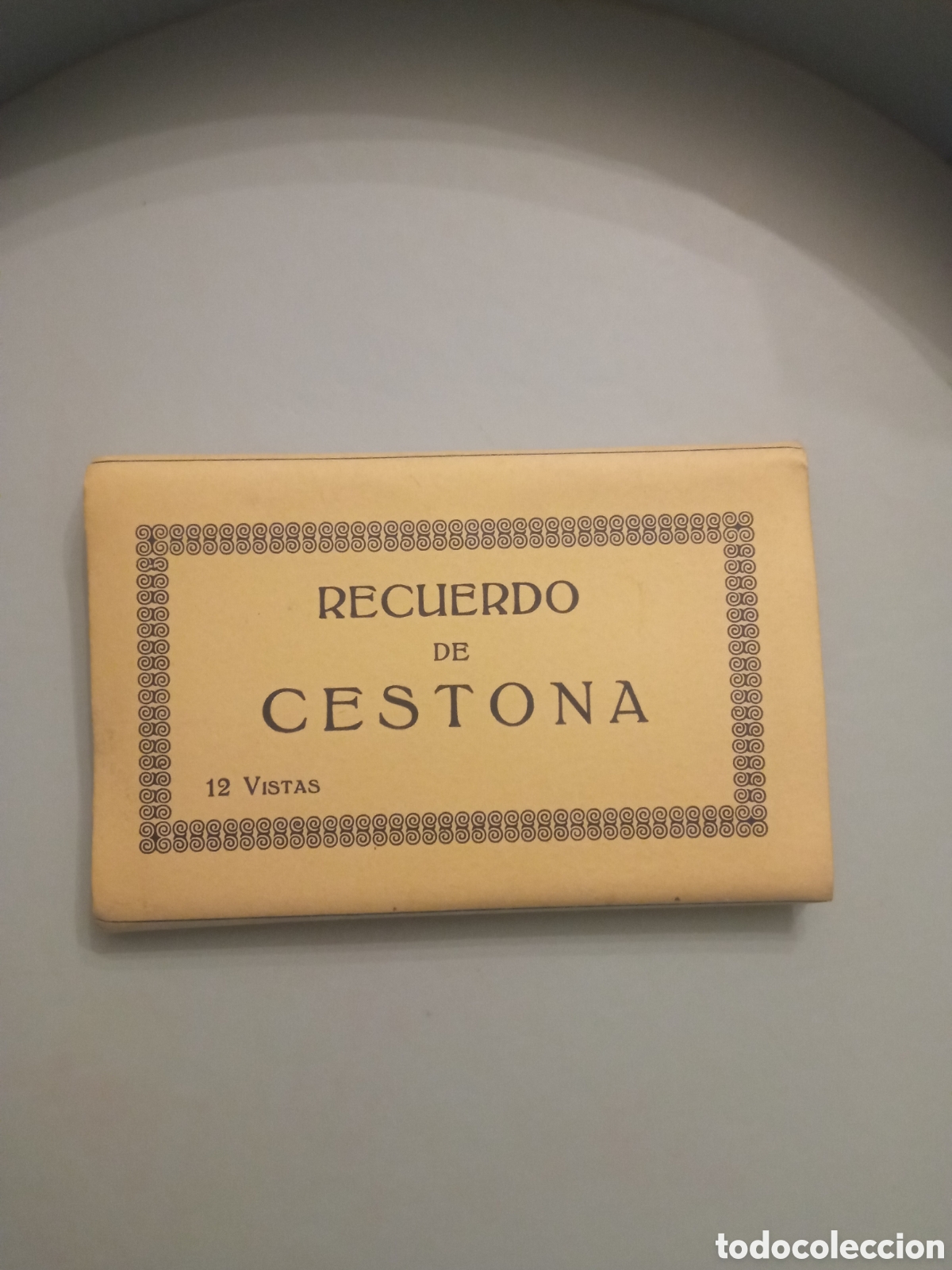 Postales: Antiguo acorde&oacute;n con 12 antiguas fotograf&iacute;as en miniatura de Cestona, miden 89x60 mm