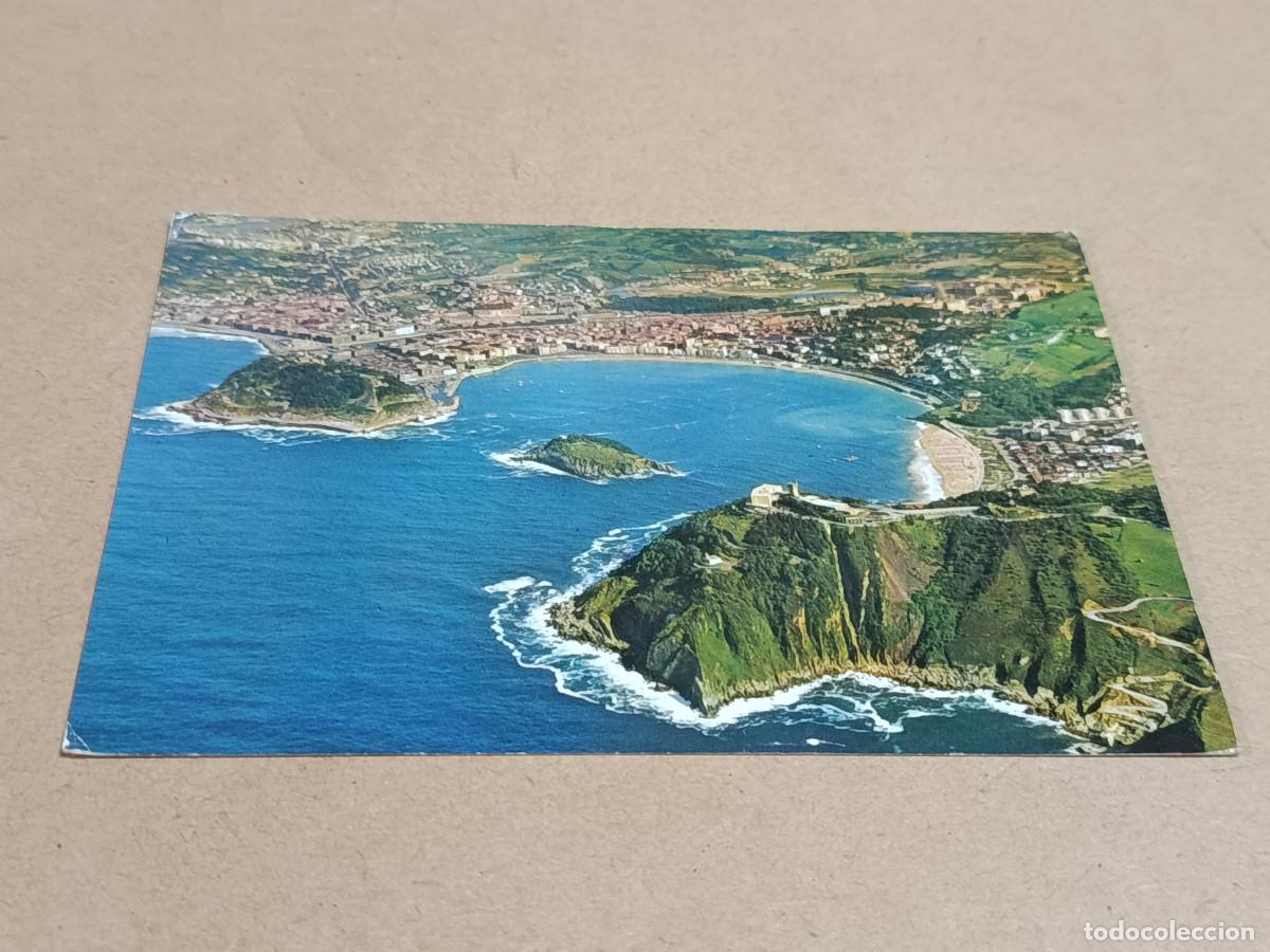 Postales: GUIP&Uacute;ZCOA - POSTAL SAN SEBASTI&Aacute;N - VISTA A&Eacute;REA