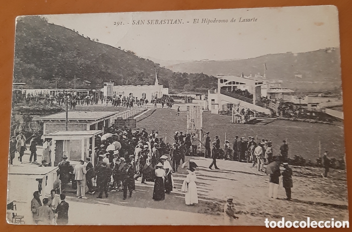 Postales: Postal San Sebasti&aacute;n. El hip&oacute;dromo. Escrita y circulada. R10137