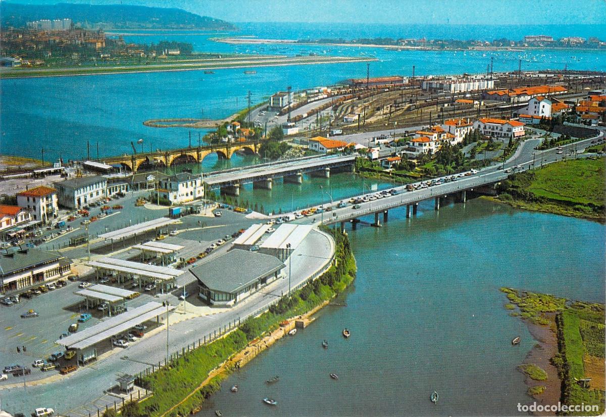 Postales: Postal de los Puentes Internacionales en Irun
