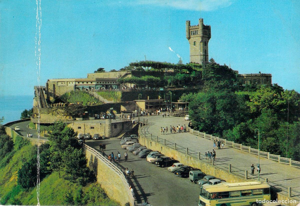 Postales: Postal de Monte Igueldo en San Sebastian