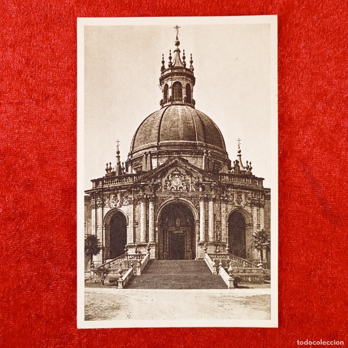Postales: POSTAL - SANTA CASA DE LOYOLA - FACHADA PRINCIPAL DE LA BAS&Iacute;LICA - J. IRAZU - 4 - RAR&Iacute;SIMA / 1196