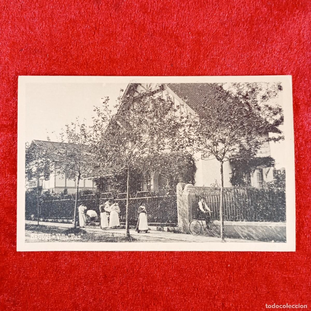 Postales: POSTAL - NEGURI - VILLA &rdquo;PAZ&rdquo; - VIZCAYA - RAR&Iacute;SIMA / 1248