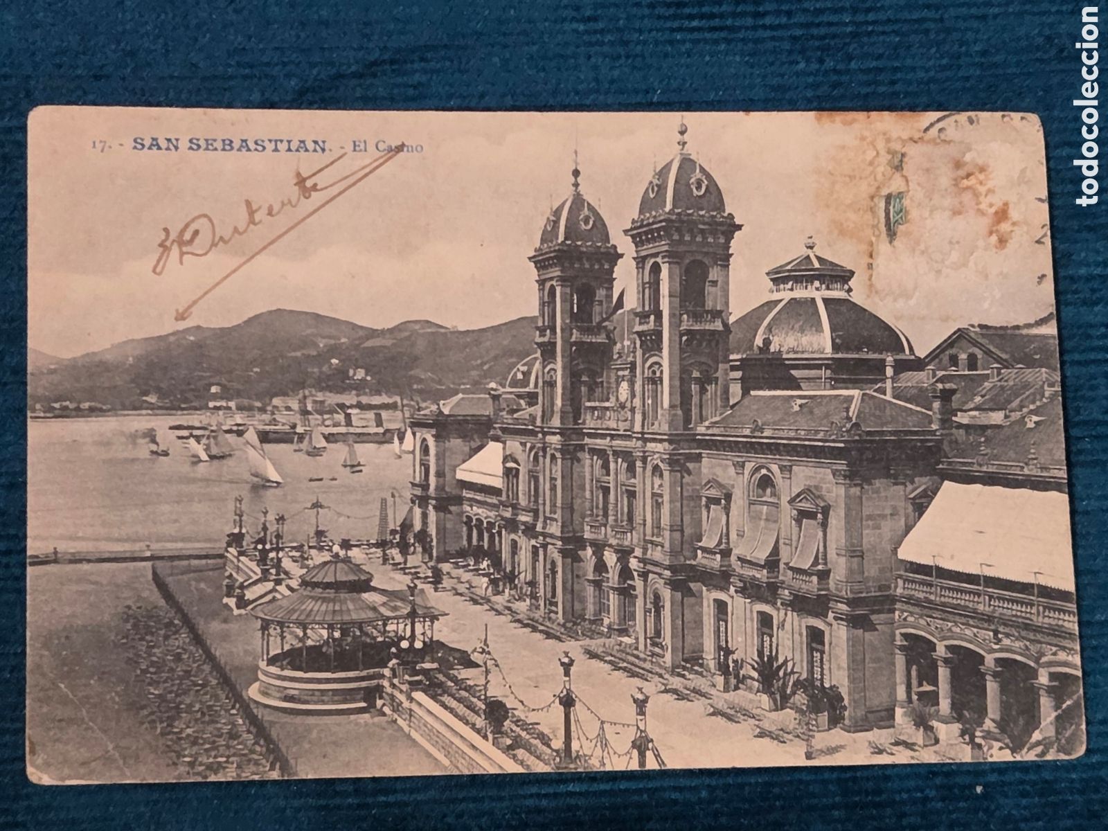 Postales: San Sebastian Gran Casino union Postal.