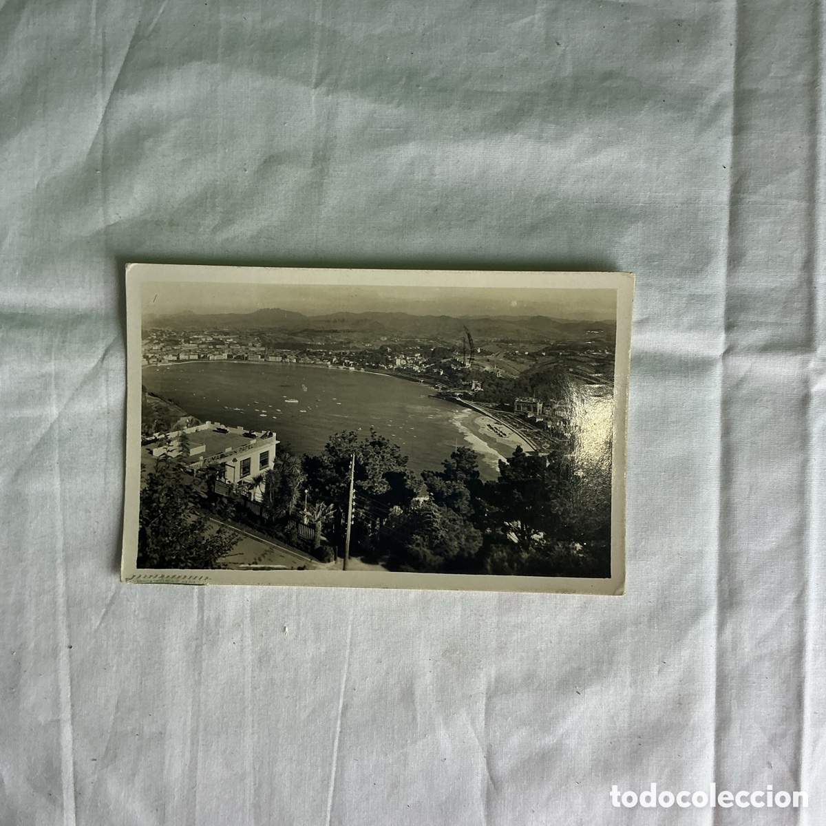 Postales: Postal San Sebasti&aacute;n Blanco y negro Original de la &eacute;poca 1955