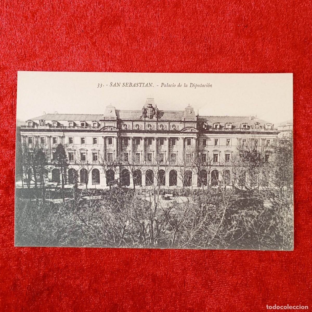 Postales: POSTAL - SAN SEBASTIAN - 33 - PALACIO DE LA DIPUTACI&Oacute;N - RAR&Iacute;SIMA / 1826