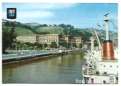 Postales: RIA. UNIVERSIDAD ( DEUSTO ) - RIVER. UNIVERSITY.- BILBAO / VIZCAYA
