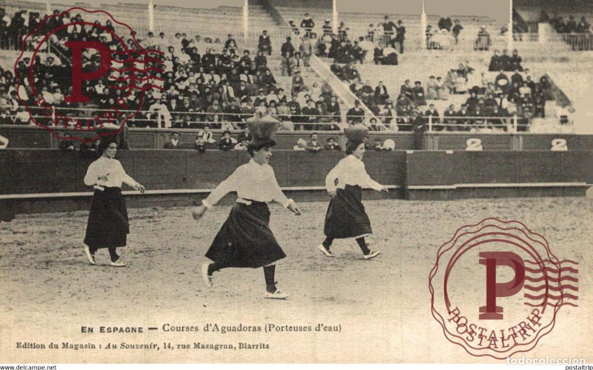Postales: EN ESPAGNE. COURSES DAGUADORAS. PAIS VASCO