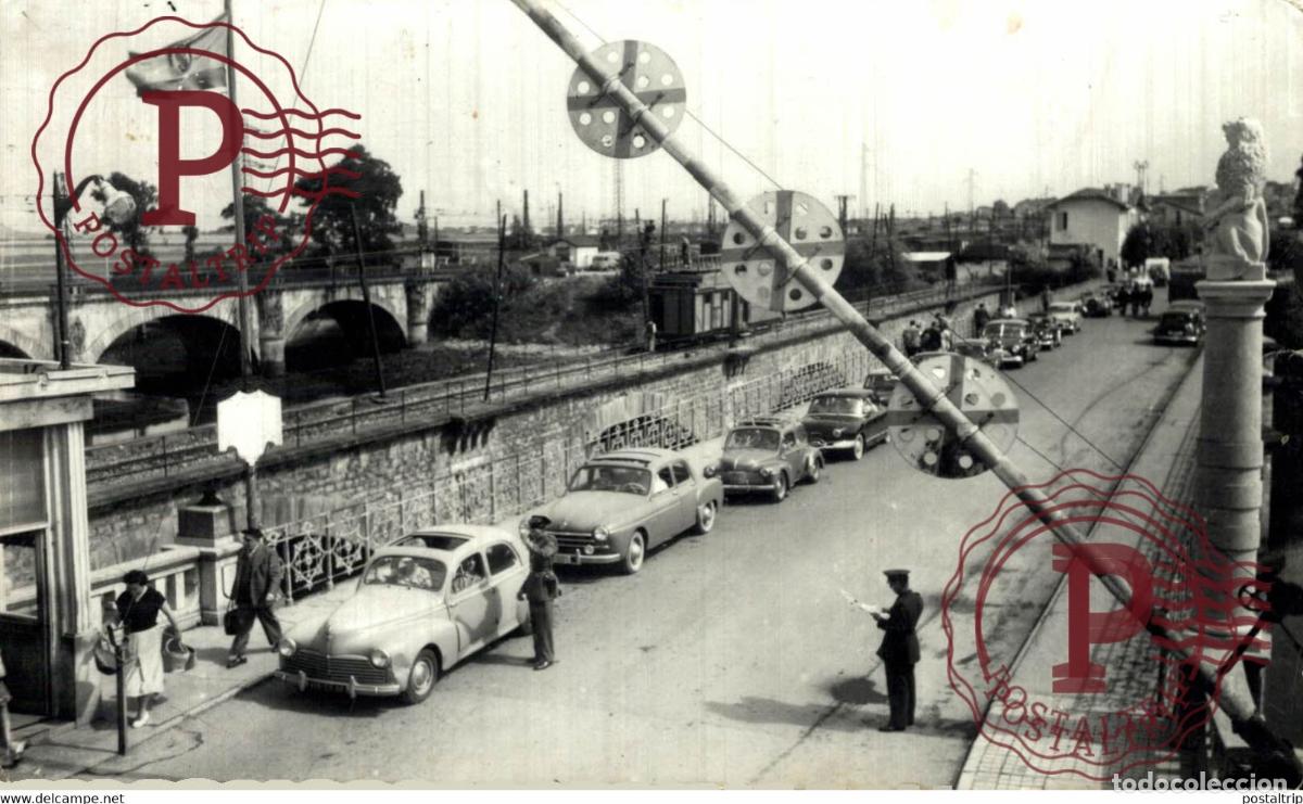 Postales: GUIPUZCOA. IRUN. PUENTE INTERNACIONAL.
