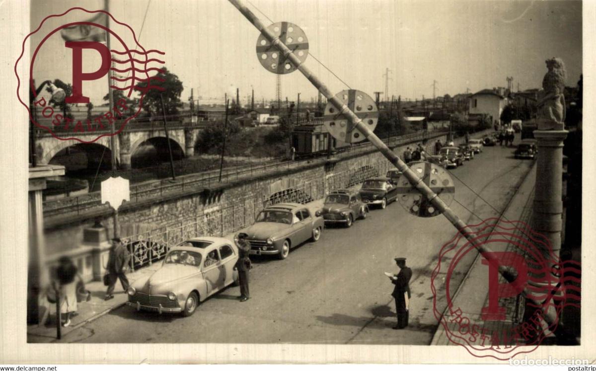 Postales: GUIPUZCOA. IRUN. PUENTE INTERNACIONAL.