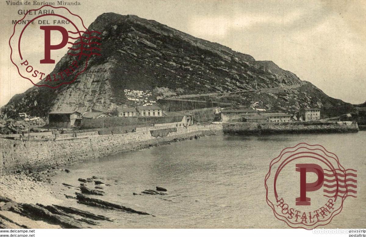 Postales: GUETARIA MONTE DEL FARO