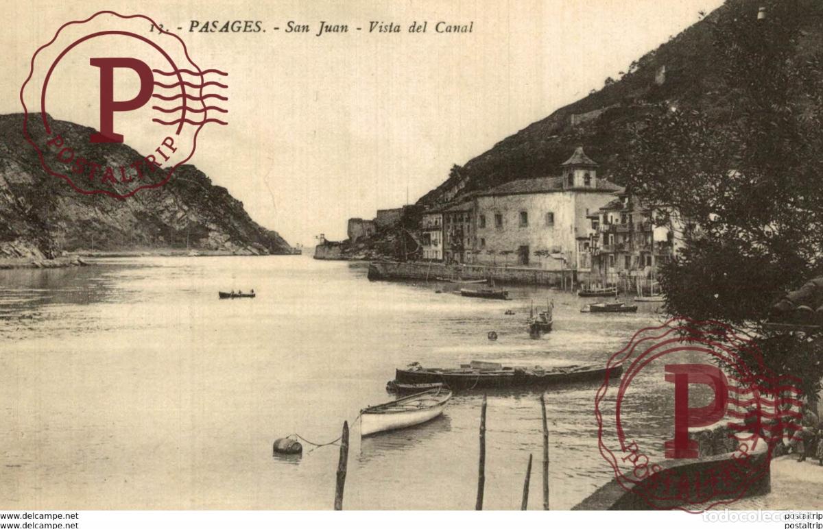 Postales: PASAGES SAN JUAN VISTA DEL CANAL