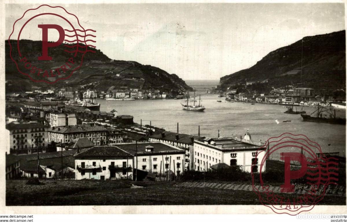 Postales: PASAJES VISTA GENERAL DEL PUERTO