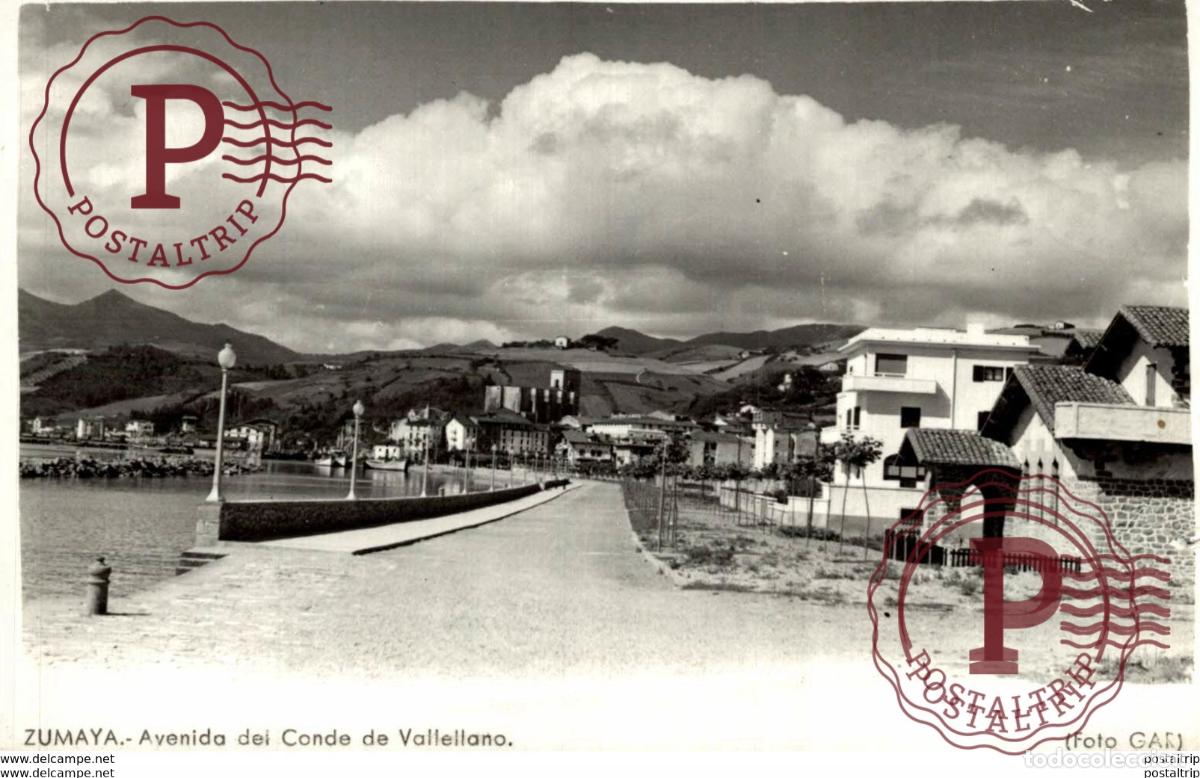 Postales: ZUMAYA AVENIDA DEL CONDE DE VALLELLANO