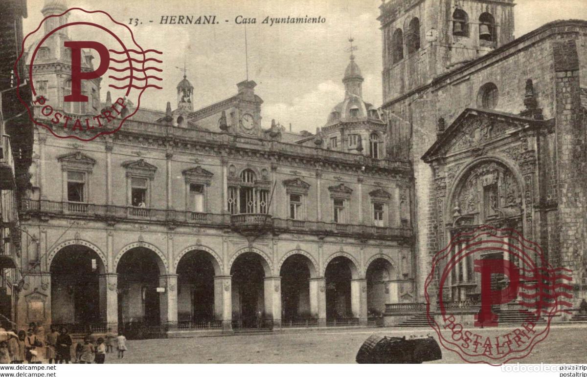 Postales: HERNANI CASA AYUNTAMIENTO