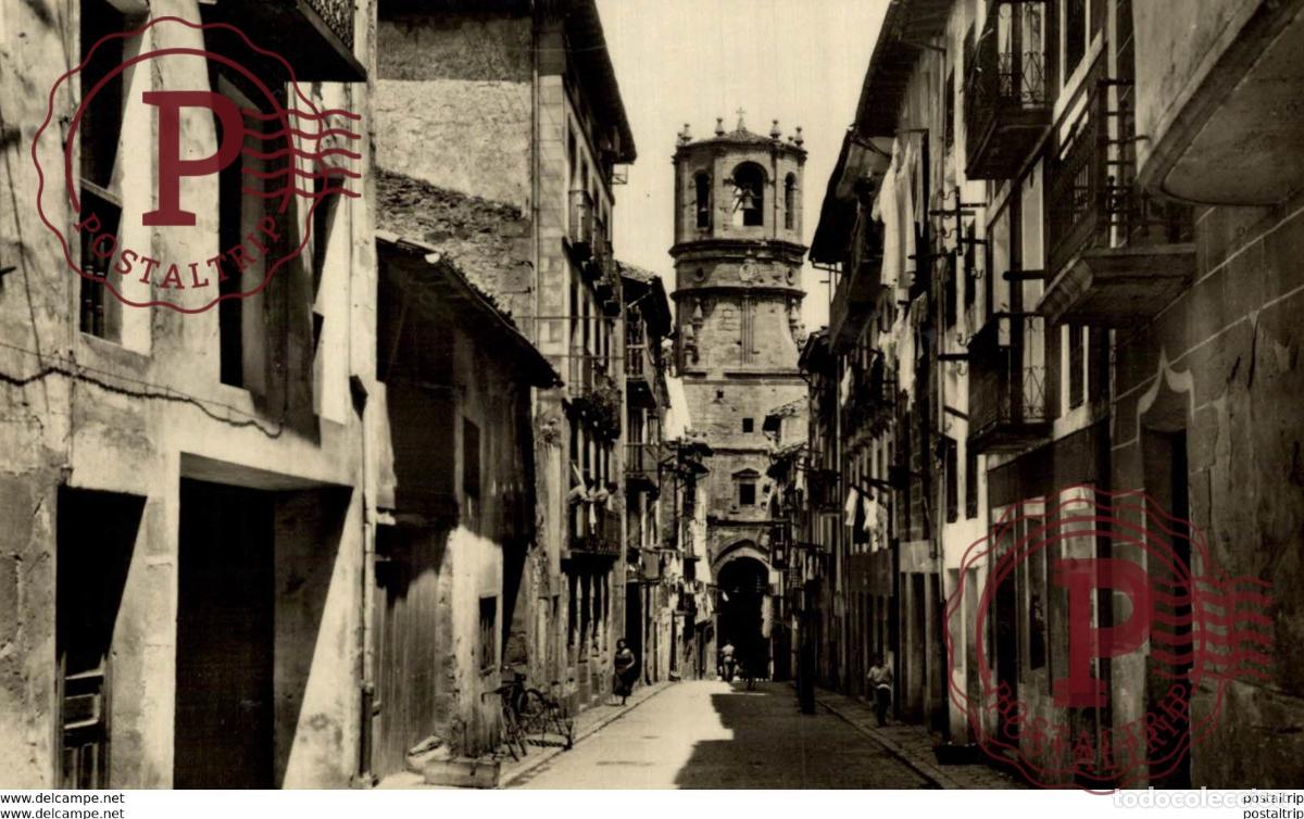 Postales: GUETARIA CALLE MAYOR