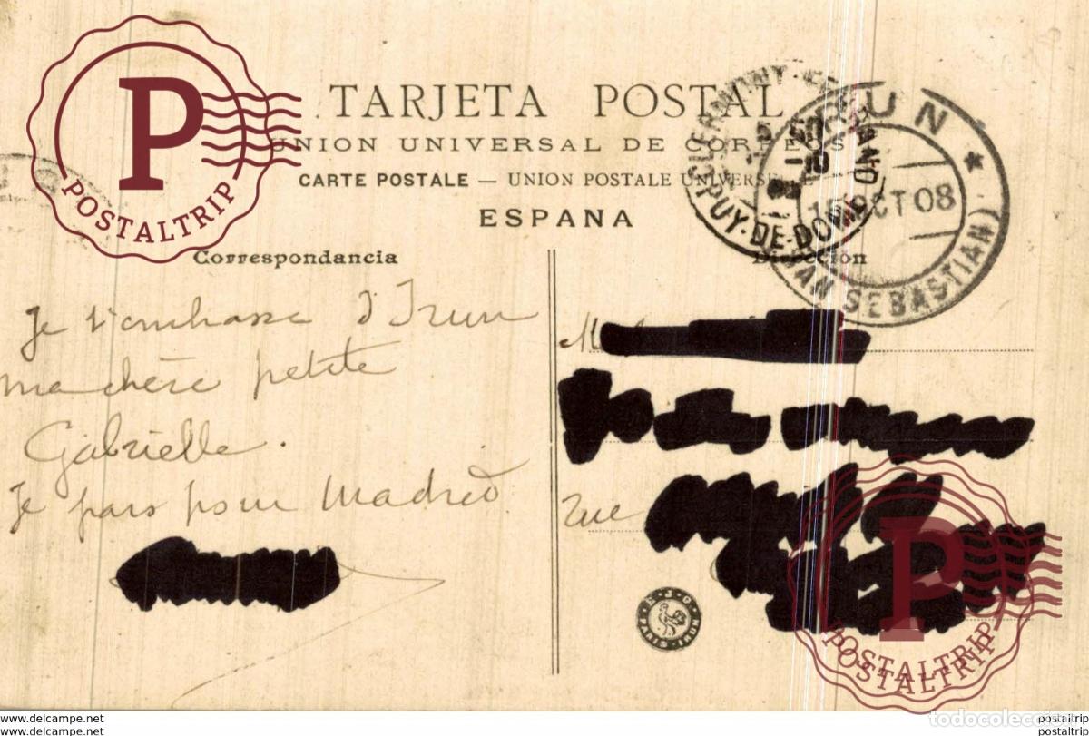 Postales: IRUN ESCUELAS Y IGLESIA - Foto 2