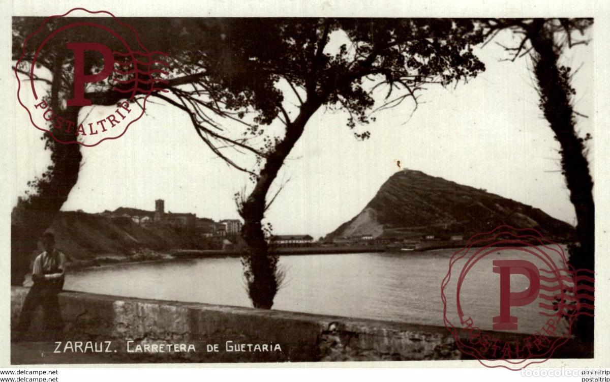 Postales: ZARAUZ. CARRETERA DE GUETARIA. FOTOGRAFICA