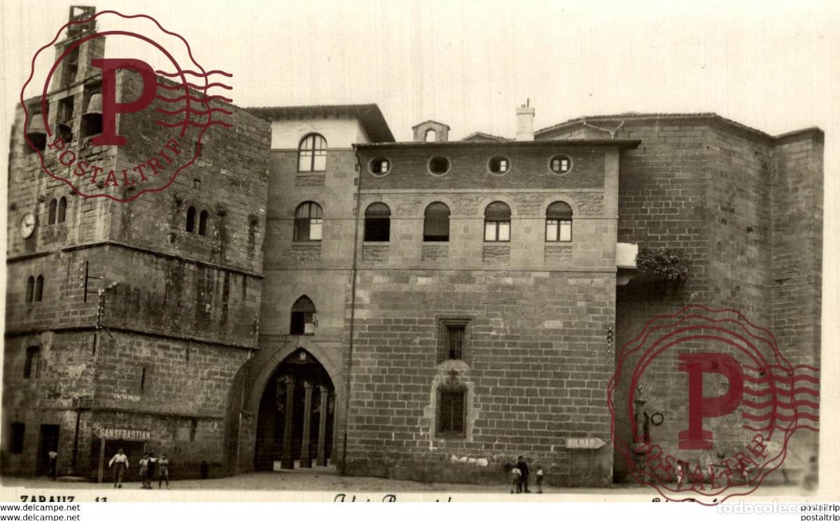 Postales: ZARAUZ. IGLESIA PARROQUIAL