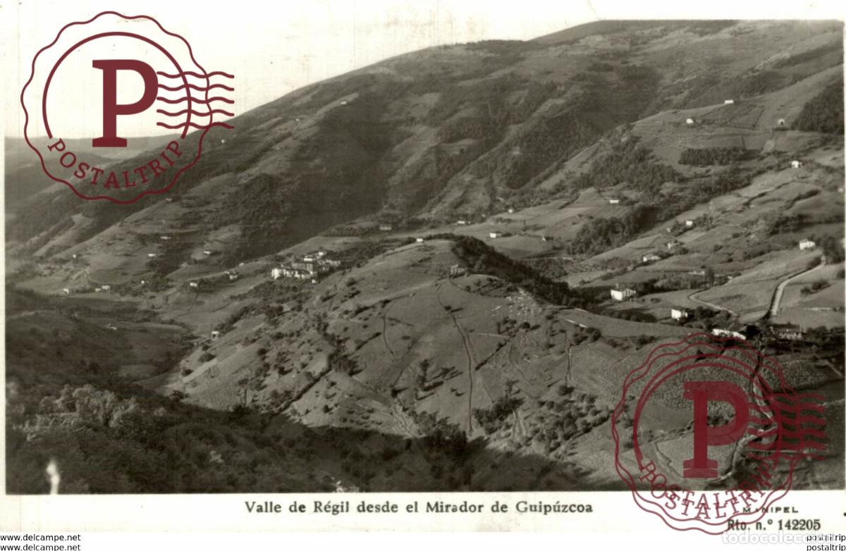 Postkarten: VALLE DE REGIL DESDE EL MIRADOR DE GUIPUZCOA