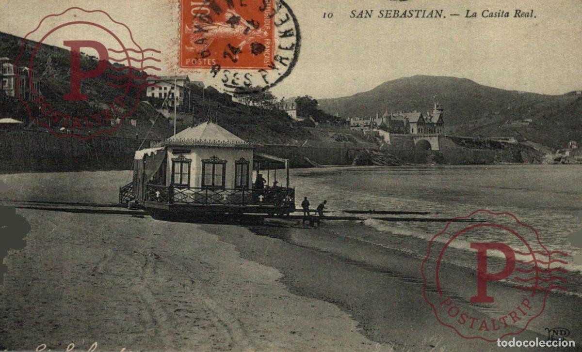 Postales: GUIPUZCOA. SAN SEBASTIAN. LA CASETA REAL.