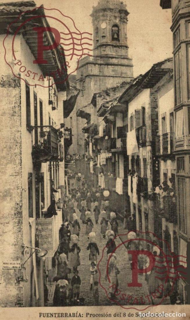 Postales: GUIPUZCOA. FUENTERRABIA. 8 DE SEPTIEMBRE.