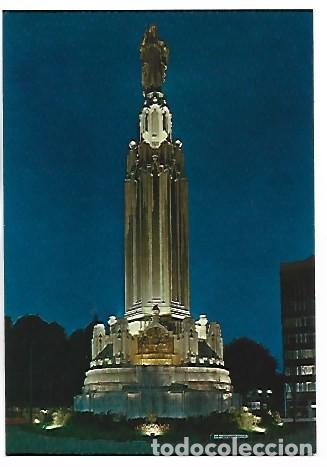 Postales: MONUMENTO AL SAGRADO CORAZON.- BILBAO